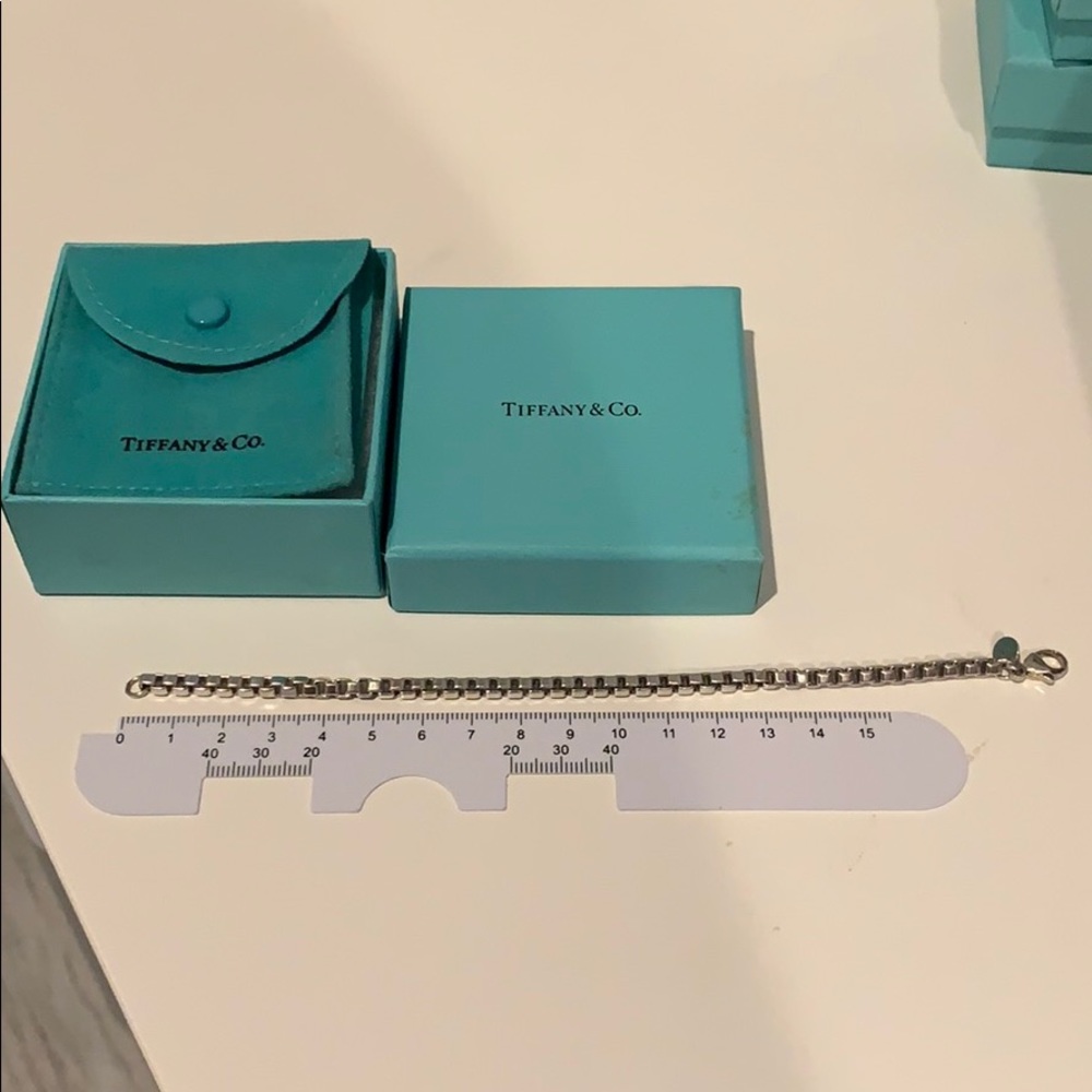 Tiffany’s silver Venitian Box bracelet silver